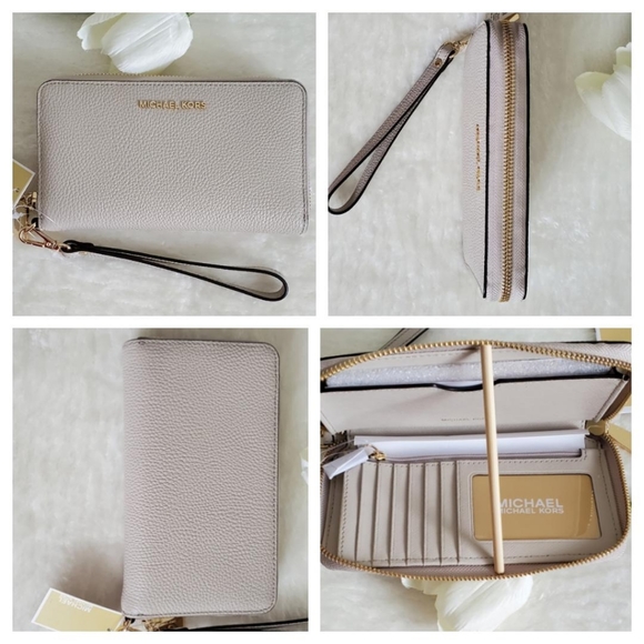 MICHAEL KORS WALLET/PHONE CASE - Picture 1 of 13